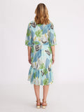Yarra Trail Palm Print Dress