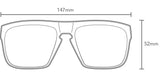 Carve Vendetta Polarized Sunglasses | Matt Black with Grey Hydrophobic  Lens