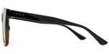Carve Kirby Sunglasses | Black Tort to Brown with Brown Gradient Lens
