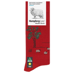 H/L Fine Merino Wool Health Sock Tourist Australia