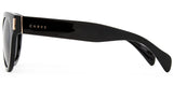 Carve Vivian Polarized Sunglasses | Gloss Black Frame with Smoke Lens 3313
