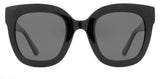 Carve Lucia Polarized Sunglasses | Gloss Black Frame with Dark Grey Lens