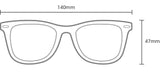 Carve Wow Vision Polarized Sunglasses | Gloss Tort with Black Lens