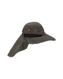 AVENEL OF MELBOURNE||Lightweight Hat with Neck Flap | Khaki|SM41