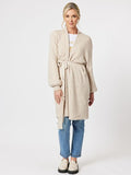 Alison Long Line Cardigan | Natural