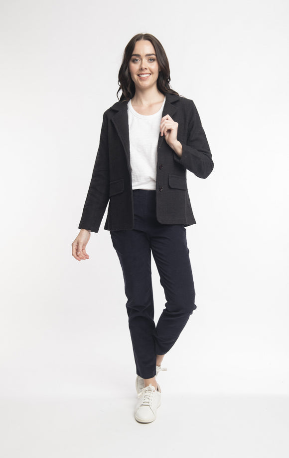 Solid Blazer | Black