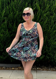 LE SCULPT Waterfall Swimsuit in Fresh Tropical  SKU: BDSW2409-12