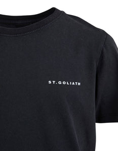 St.Goliath  Essential Tee Black | KIDS 3-7