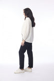 ORIENTIQUE CORD SOLID JEANS 2698