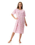 GIVONI JEMMA SHORT SLEEVE NIGHTIE | PINK 6LP81J