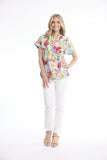 ORIENTIQUE | La Mala Top Placket Top