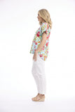 ORIENTIQUE | La Mala Top Placket Top