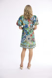 ORIENTIQUE | Camarge Puff Sleeve Dress