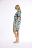 ORIENTIQUE | Camarge Puff Sleeve Dress