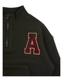 ANIMAL CRACKERS WOODLANDS 1/4 ZIP 3472034.KHAK
