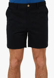 PILBARA MENS CHINO SHORTS RMPC172 BLACK