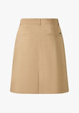 PILBARA WOMENS DAPHNE CHINO A-LINE SKIRT | CARAMEL