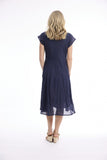 ORIENTIQUE | Cotton Gauze Dress Bias Pockets