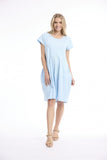 ORIENTIQUE | Cotton Knit Dress Bubble
