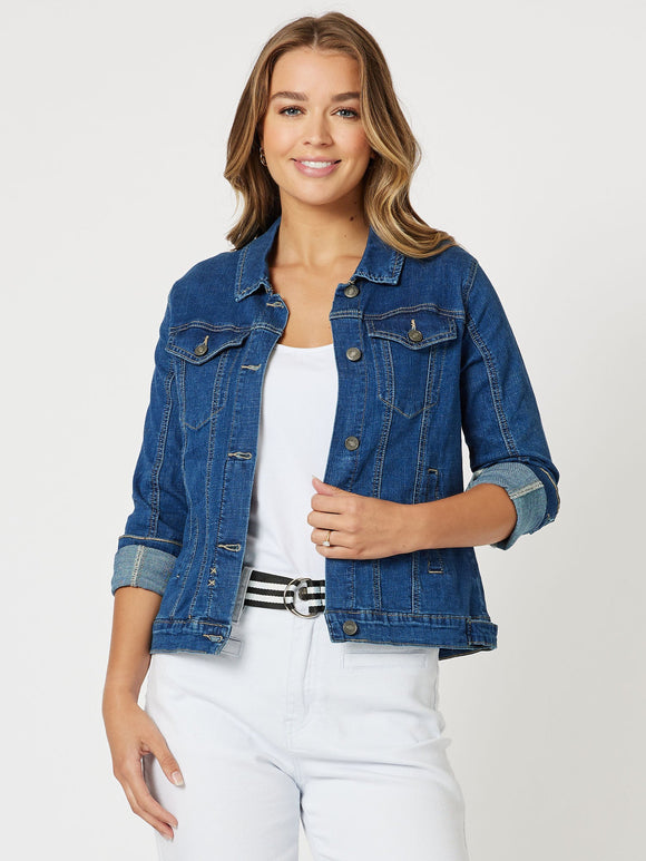 Threadz Ultimate Denim Jacket | Dark