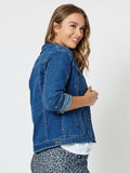 Threadz|Denim Jacket - Dark Denim