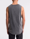 Over Crouch Acid Muscle Tee | Charcoalo