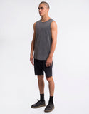 Over Crouch Acid Muscle Tee | Charcoalo