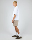 SILENT THEORY | Stripe Linen Short