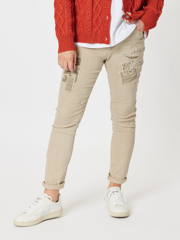 THREADZ|TAYLOR STELLA Patch  Denim Jeans -