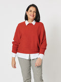 Carmen Batwing Knit | Maple