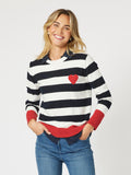 Bonnie Stripe Knit | Spice