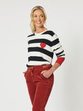 Bonnie Stripe Knit | Spice