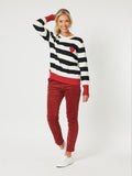 Bonnie Stripe Knit | Spice