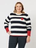 Bonnie Stripe Knit | Spice