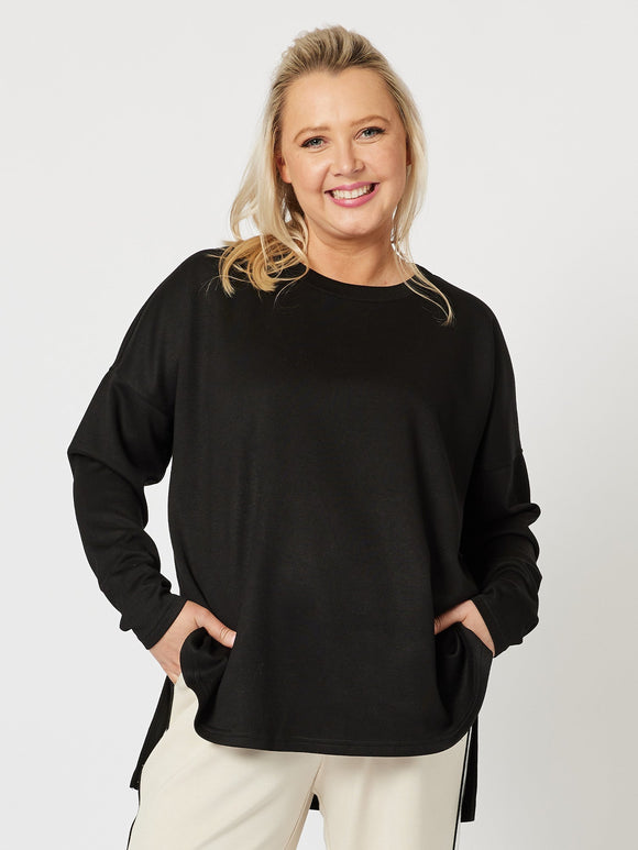 THREADZ|Urban Sweatshirt - Black