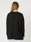 THREADZ|Urban Sweatshirt - Black