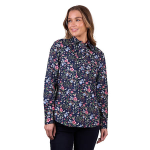 HARD SLOG LADIES RAYA 1/2 PLACKET SHIRT