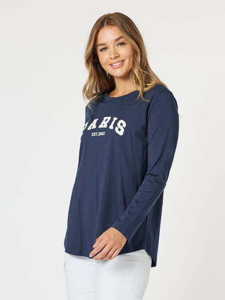 THREADZ |PARIS L/S TEE /47322