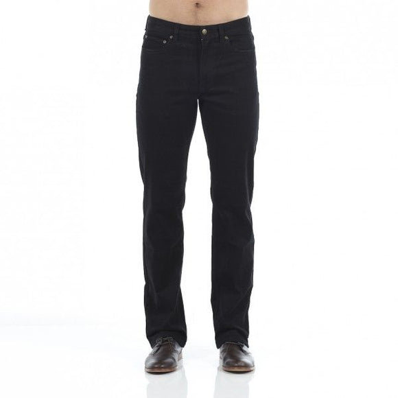 Riders By Lee Straight  Moleskin Black