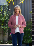 EQUINOX ZIP RIB KNIT CARDIGAN 5087