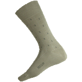 H/L 85% Mercerised Cotton Health Sock® | Check Spot