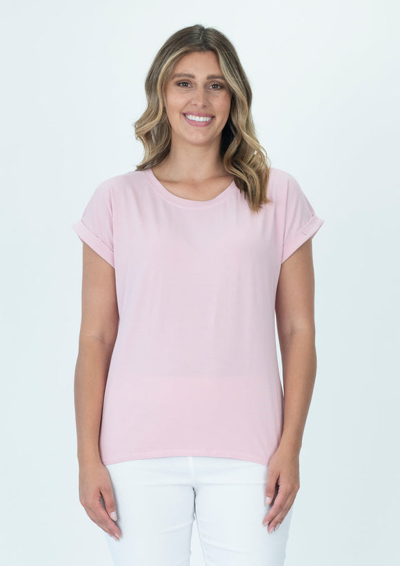 Short Sleeve Tee | Pink