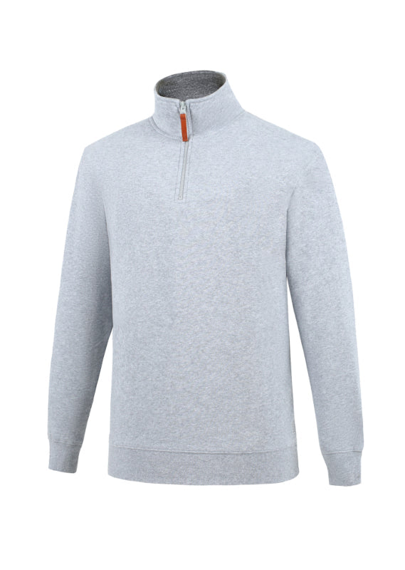 PILBARA|Mens Fleece Pull Over |Grey Marle