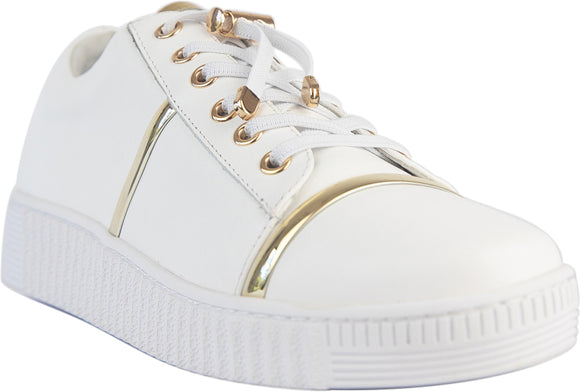 HINAKO|Brandy – White/Gold