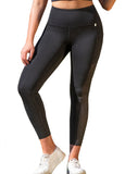 LE SCULPT Laser Cut Full Length High Waisted leggings with Pockets SKU: BDSP2002