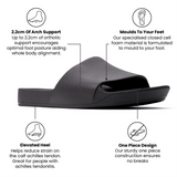 ARCHIES UNISEX SLIDES | BLACK