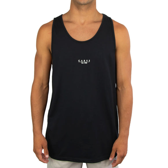 CARVE MENS EST,1998 SINGLET | BLACK