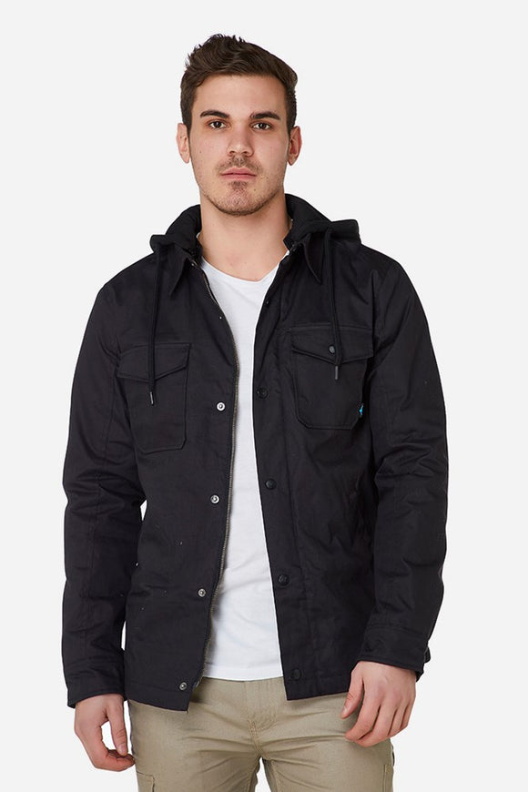 Mens Utility Jacket | Black