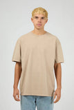 SILENT THEORY ESSENTIAL FIT TEE | SAND