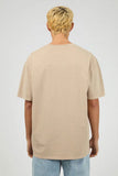 SILENT THEORY ESSENTIAL FIT TEE | SAND